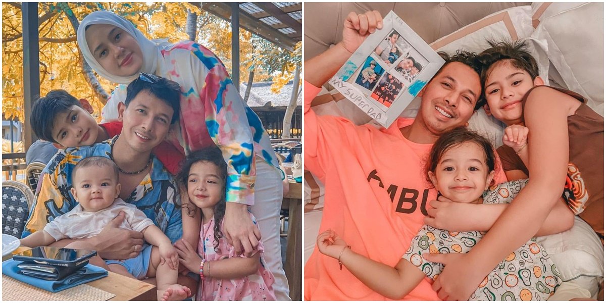 36th Birthday, Here are 8 Pictures of Super Dad Sonny Septian who is Patient and Diligent in Taking Care of 3 Children