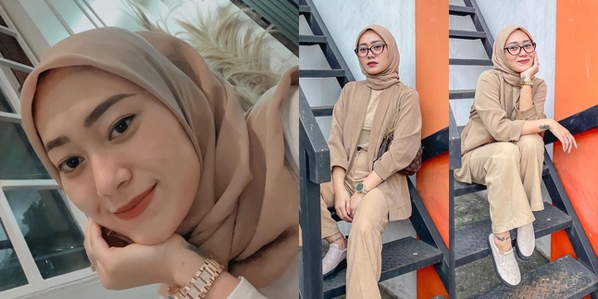 Usually Wearing Open Clothes, Here are 8 Beautiful Photos of Vita Alvia When Wearing a Hijab, Said to Have a Similar Aura to Nissa Sabyan
