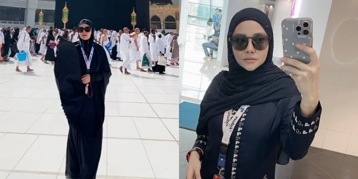 Usually Open, Portraits of Mawar AFI Who Gracefully Wears Syar'i Clothing While Performing Umrah - Netizens: More Calm