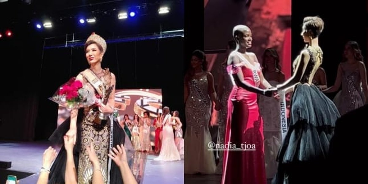 Make Proud! Portrait of Nadia Tjoa, Ivan Gunawan's Protege, who Won the Miss Face Humanity 2022 Title