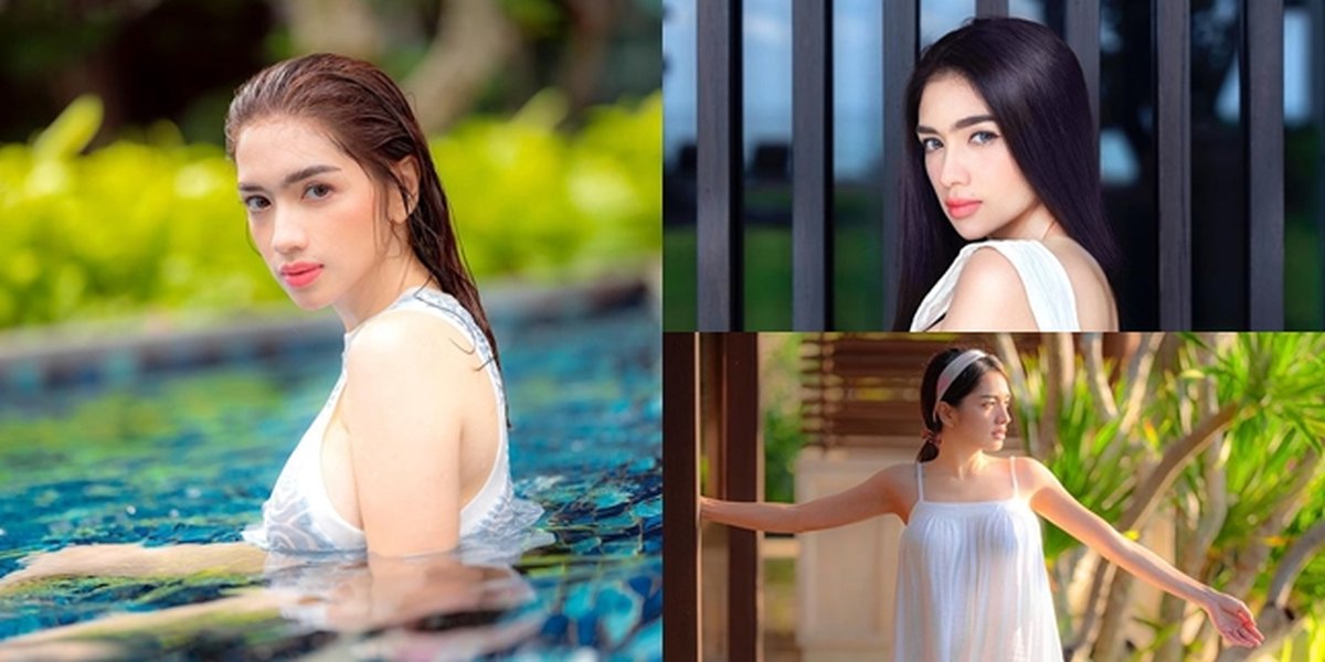 Making Netizens Fail to Focus, Portraits of Angel Karamoy Wearing Transparent Dresses - Aura Hot Mom Shining Even More