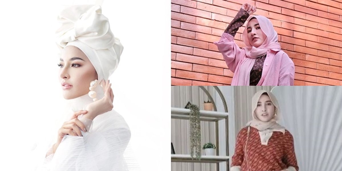 Dazzling, 8 Portraits of the Beautiful Charm of Shandy Purnamasari, the Wife of Gilang Crazy Rich Malang, who is now wearing a Hijab