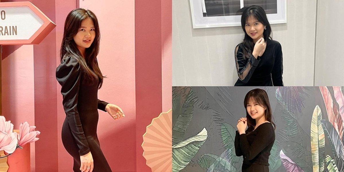 Dazzling, 8 Latest Photos of Felicia Tissue After Breaking Up with Kaesang - Hot Wearing a Black Dress Makes You Focus