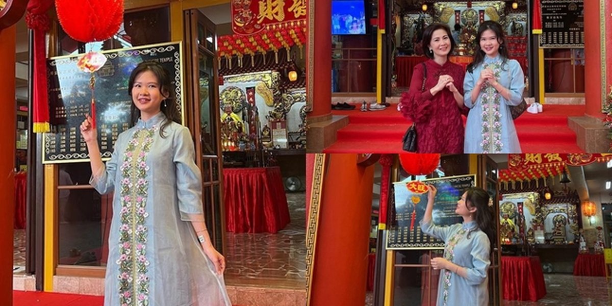 Bikin Pangling, 8 Latest Photos of Felicia Tissue Celebrating Chinese New Year After Breaking Up with Kaesang - Beautiful in Cheongsam
