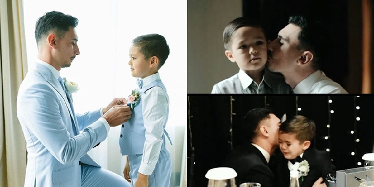 Touching! 9 Photos of Vincent Verhaag and El Barack During the Wedding - Revealing Deep Messages for Their Child