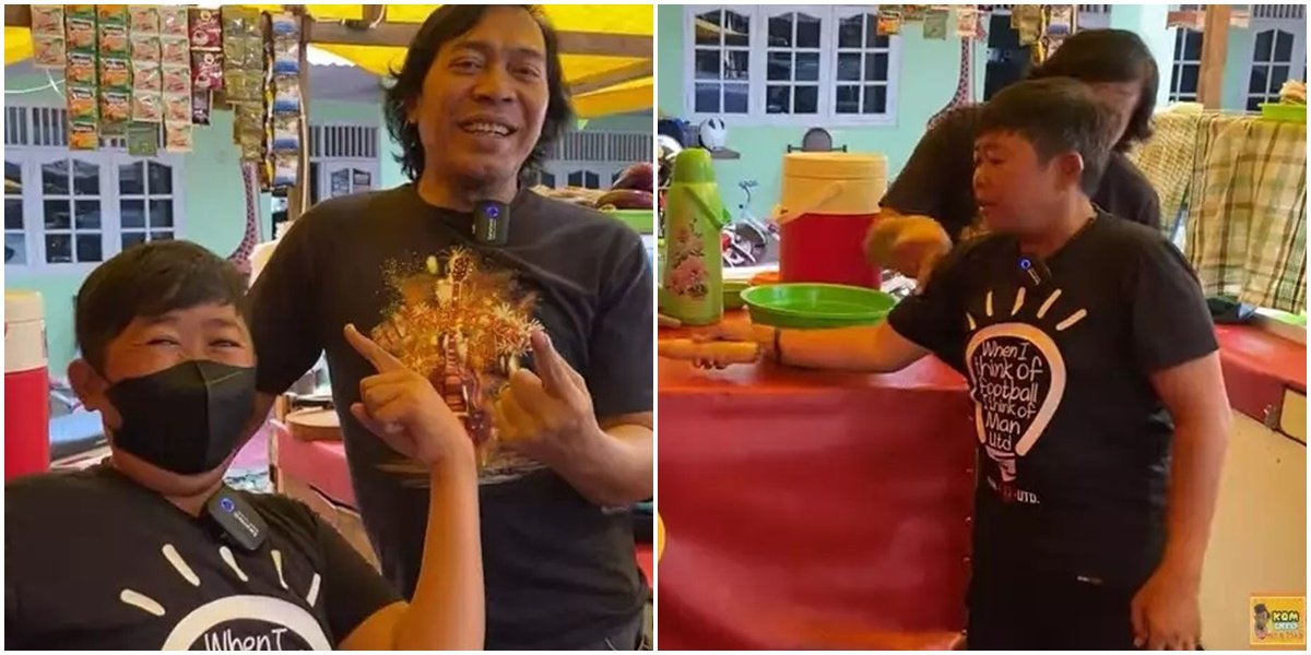 Starting a Culinary Business, Here are 8 Moments When Comedian Adul Sells Pecel Lele