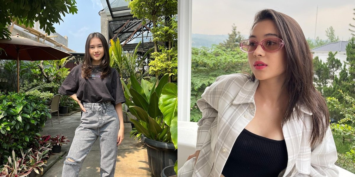 Star in 'LOVE AFTER LOVE', Here are 8 Captivating Photos of Sandrinna Michelle When She Appears Casual - Not Hesitant to Wear T-shirts