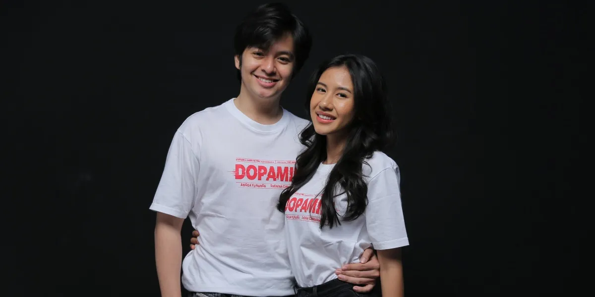 Starring 'DOPAMIN', Angga Yunanda & Shenina Cinnamon Share Their Impressions of Acting Together After Getting Married