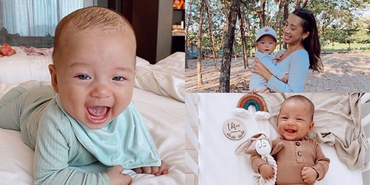 Dutch Mix and Beautiful Eyes, 8 Portraits of Kiyoji, the Youngest Son of Jennifer Bachdim, Who is Getting Handsome and Cute