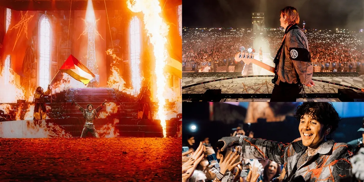 BMTH Waves the Palestinian Flag on Stage at 'Reading Festival 2025', a Solidarity Action