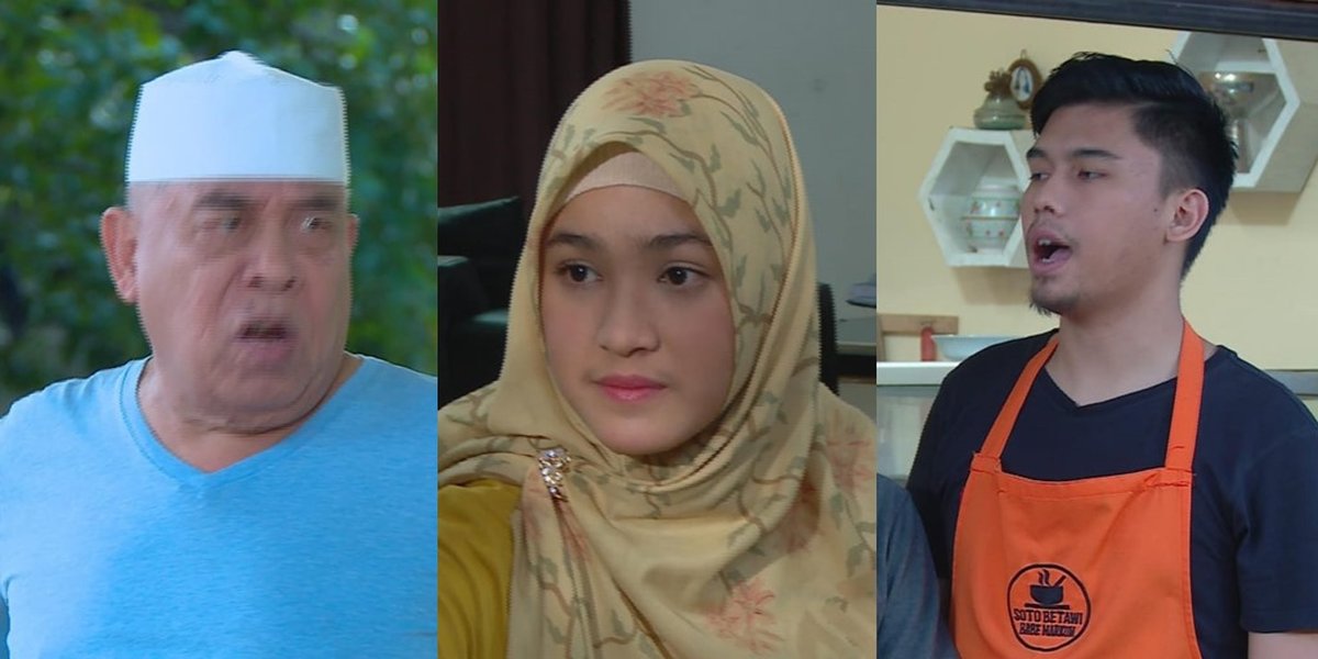 Leaked Photos of Scenes from the Soap Opera 'JANGAN PANGGIL GUE PAK HAJI', Airing on January 13