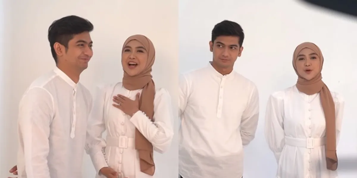 BTS Photoshoot of Ria Ricis and Teuku Ryan's Pre-wedding Feelings, Nervous When Close - Distant Kiss Because Not Yet Halal