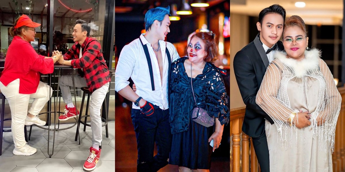 So Sweet, 10 Intimate Photos of Eva Manurung, Virgoun's Mother, and Her Young Boyfriend that are Going Viral - Becoming the Target of Netizens' Mockery