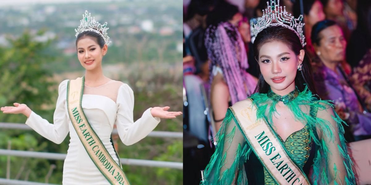 Not Just Beautiful, Phyadeth Rotha Miss Earth Cambodia 2024 Turns Out to Have a Wealth of Achievements and a Shining Career