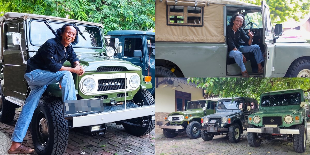Not a Vintage Public Vehicle, These are 8 Pictures of Mandra's Classic Car Collection that are Cool for Offroading - There are Hardtops to Land Cruisers