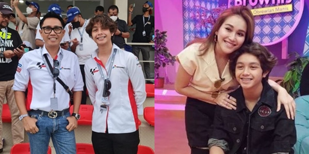 Prospective Match for Ayu Ting Ting's Daughter. 10 Photos of Cannavaro, Eko Patrio's Son with Western Looks - Often Mistaken as Not His Father's Child