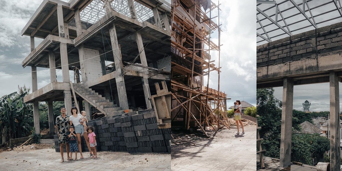 Dahlia Poland and Fandy's Luxury House Under Construction in Bali, Their Fate is Still Unknown