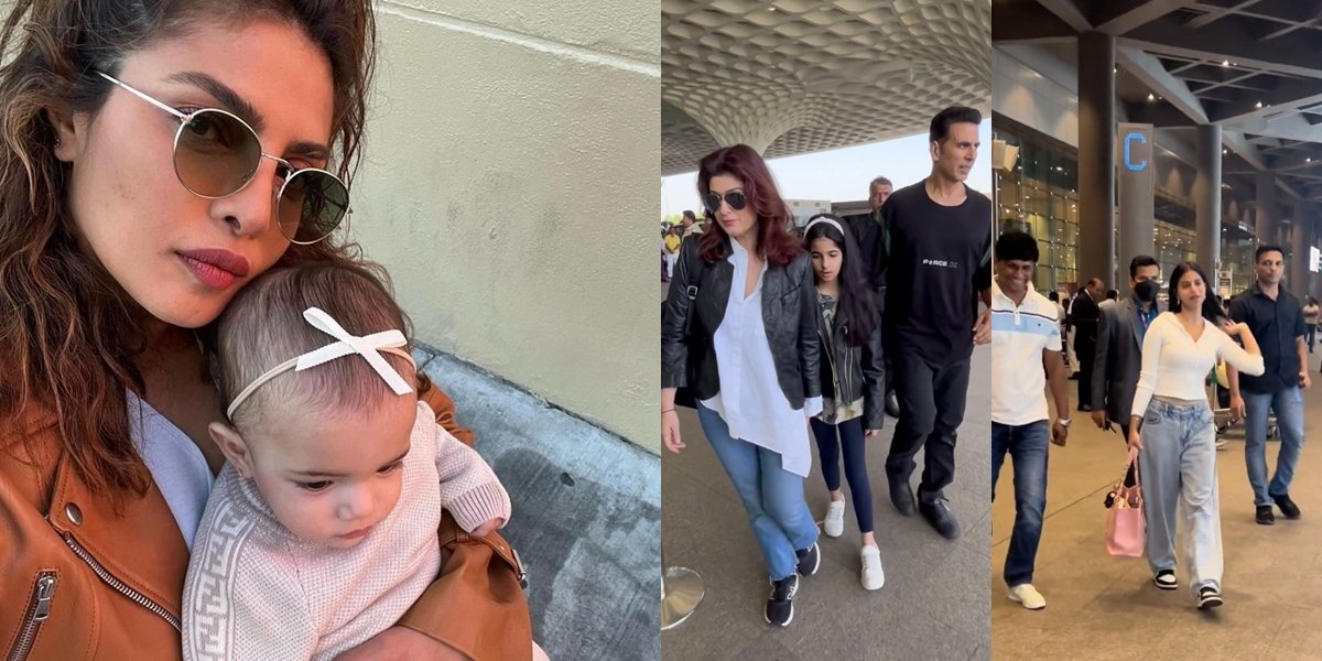 Candid Bollywood of The Week, Priyanka Chopra Shows Baby Malti's Face - Suhana Khan Guarded by Bodyguard