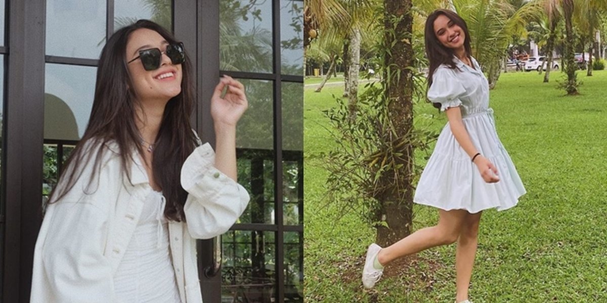 Beautiful and Enchanting, Here are 6 Photos of Yasmin Napper, the Star of the Soap Opera 'LOVE STORY THE SERIES' Wearing an All-White Outfit