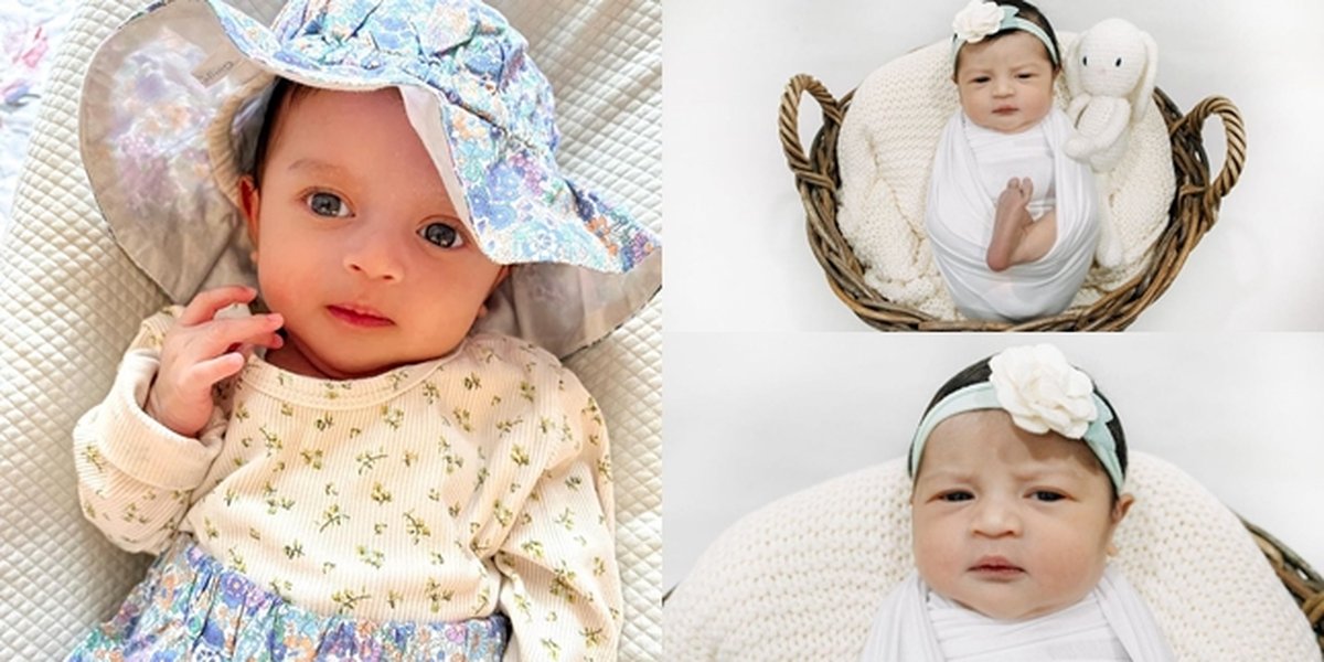 Beautiful with Arab blood, 8 Latest Portraits of Baby Guzelim, Ali Syakieb and Margin Wieheerm's Child - Has Beautiful Eyes and a Pointed Nose