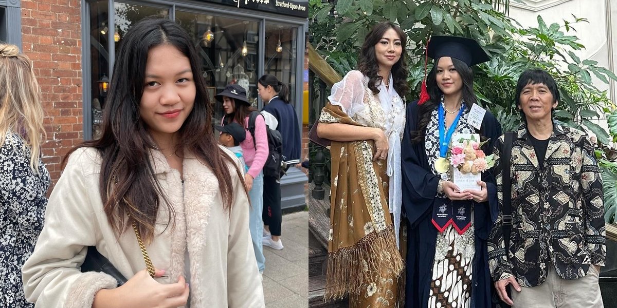 Beautiful in Traditional Dress, 8 Photos of Lula, Bimbim Slank's Daughter, Who Just Graduated from High School - Radiates the Aura of an Adult Woman