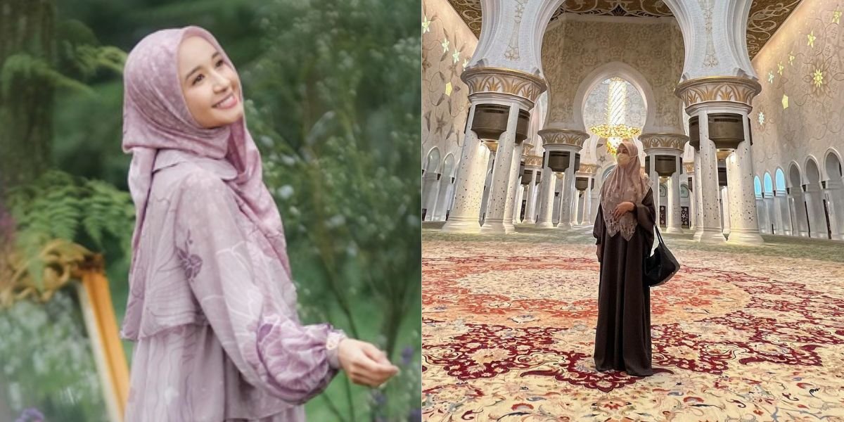 Beautiful and Timeless, Here are 8 Portraits of Laudya Cynthia Bella at the Age of 34 Years Old that Still Looks Charming - Like a Local Resident While on Vacation in Abu Dhabi