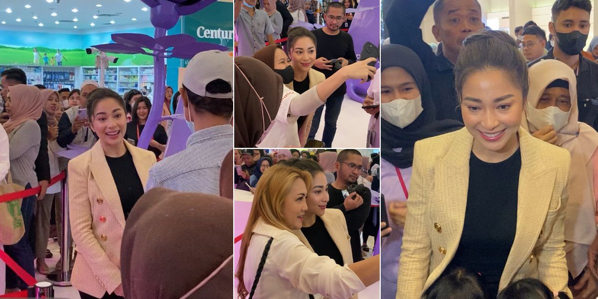 Beautiful and Humble, Check Out 9 Photos of Nikita Willy Who Doesn't Hesitate to Meet Fans Who Ask for a Photo Together