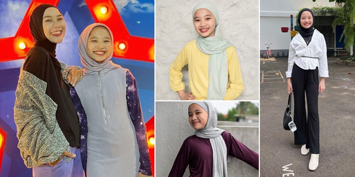 Beautiful Like Her Mother, 8 Portraits of Sybil, Zaskia Adya Mecca's Eldest Daughter who is already a Teenager - Diligently Wearing Hijab Since Childhood