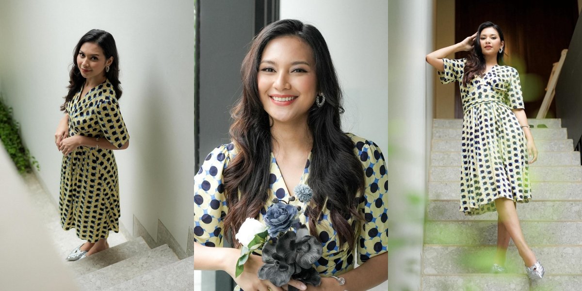 Beautiful Doesn't Have to be Expensive, 10 Pictures of Indah Permatasari's Beautiful Appearance Celebrating Her 27th Birthday - Wearing a Dress Worth 35 Thousand Rupiah