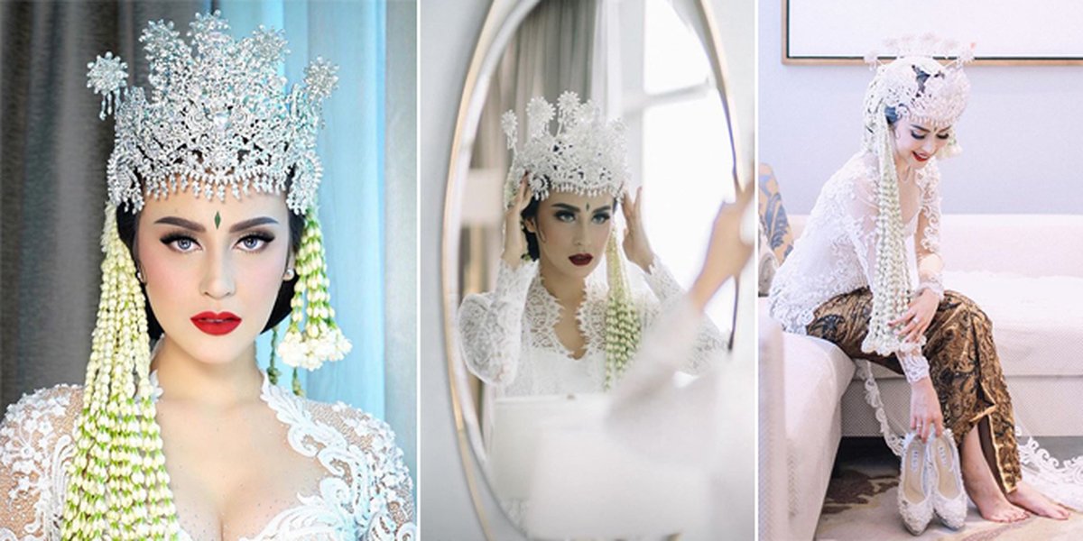 The Beauty of Vicy Melanie's Appearance on her Wedding Day, Becoming a Sundanese Bride that Amazes!