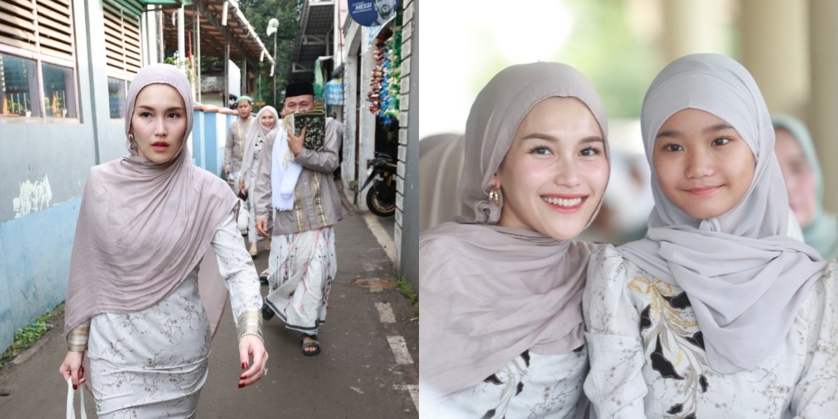Ayu Ting Ting's Story During Eid: Becoming Sexy and Busy Preparing Clothes - Bilqis Whose Fasting Has Started to Have Gaps