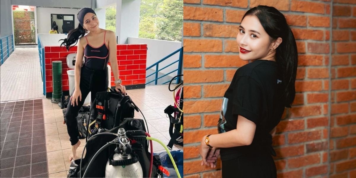 Prilly Latuconsina's Story Doesn't Stop Even Though Her Ear is Injured during Rescue Diver Training, Wants to Dive in Eastern Indonesia