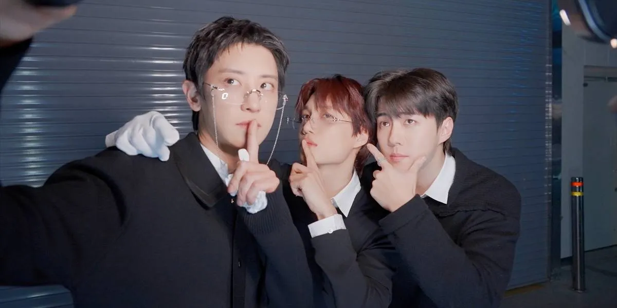 Chanyeol, Kai, and Sehun EXO Live IG, Filter Up to the Maknae