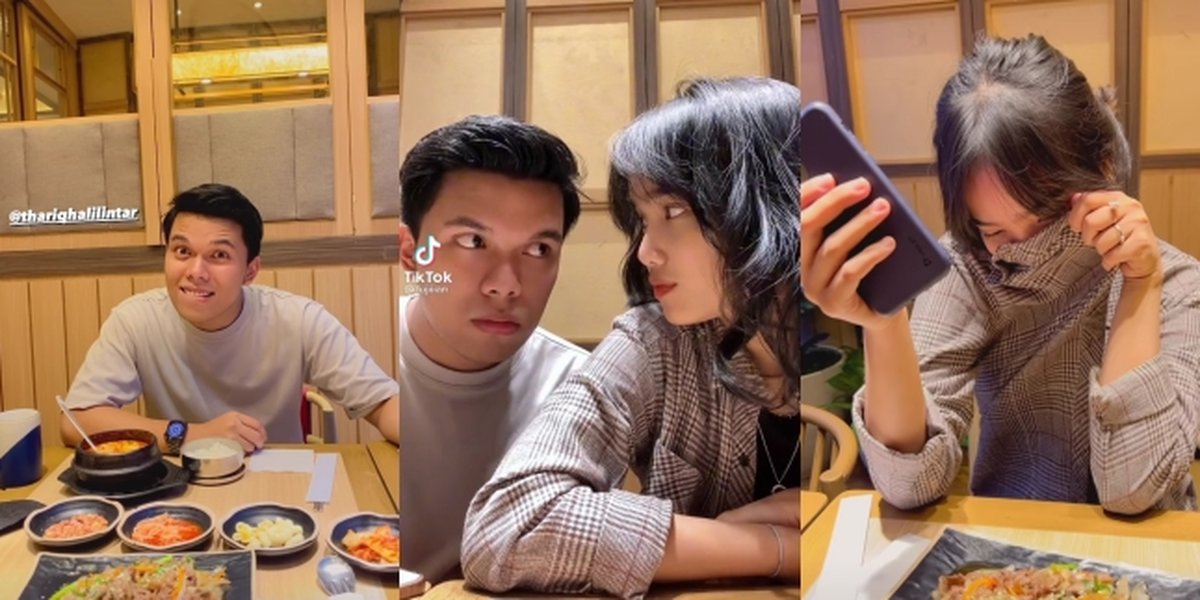 Couple Thofu Prayers for Sailing, Peek at 7 Moments of Fuji and Thoriq Halilintar's Increasingly Close Togetherness - Eating Until Creating Content Together