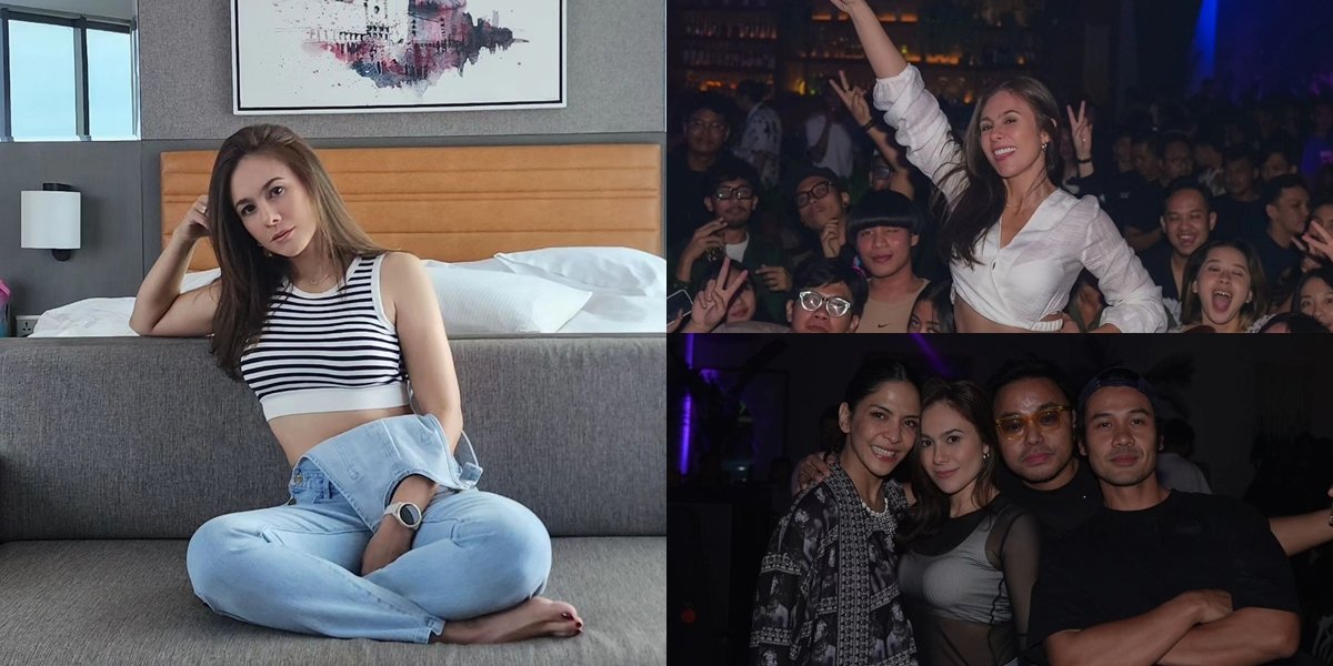 Wulan Guritno is rumored to have broken up with Sabda Ahessa, here are 8 pictures of Wulan Guritno having fun at her nightclub in Surabaya - She appeared like a teenager at a hotel