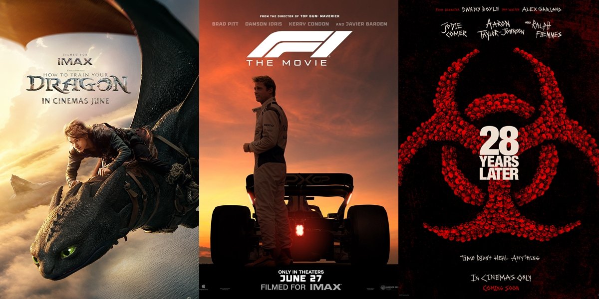 List of Most Anticipated Movies in 2025, Coming Soon on June 6 That You Can't Miss!