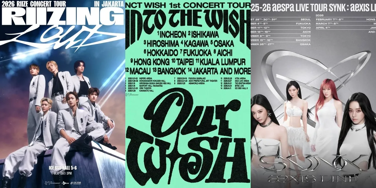 List of Upcoming K-Pop Concerts and Fan Meetings in 2026 in Jakarta Indonesia, Featuring NCT WISH - RIIZE