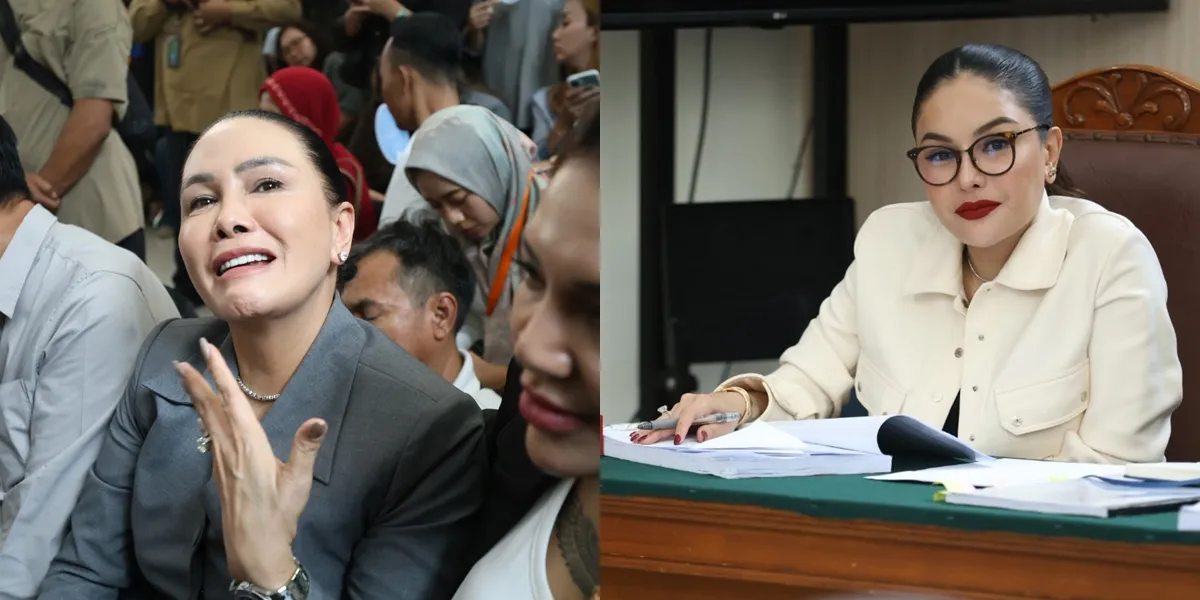 Received a 'Middle Finger' Salute from Nikita Mirzani in Court, Fitri Salhuteru Responds Calmly