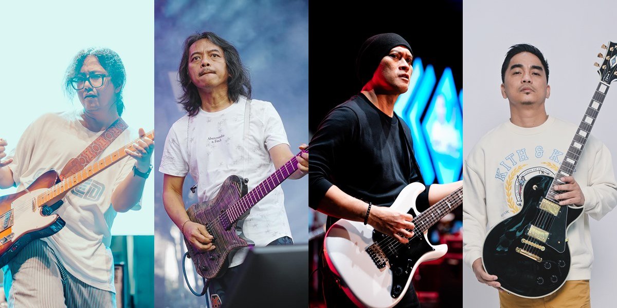 From Aan Kurnia to Satriyo Yudi Wahono, 15 Real Names of Indonesian Band Guitarists That Are Not Widely Known