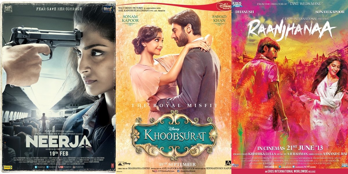 From Drama to Comedy, 8 Best Films of Sonam Kapoor That You Must Watch