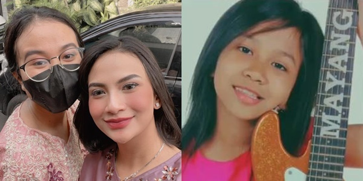 Always Wanted to be an Artist, 8 Old Photos of Mayang, Vanessa Angel's Younger Sister Who Once Auditioned for Idola Cilik