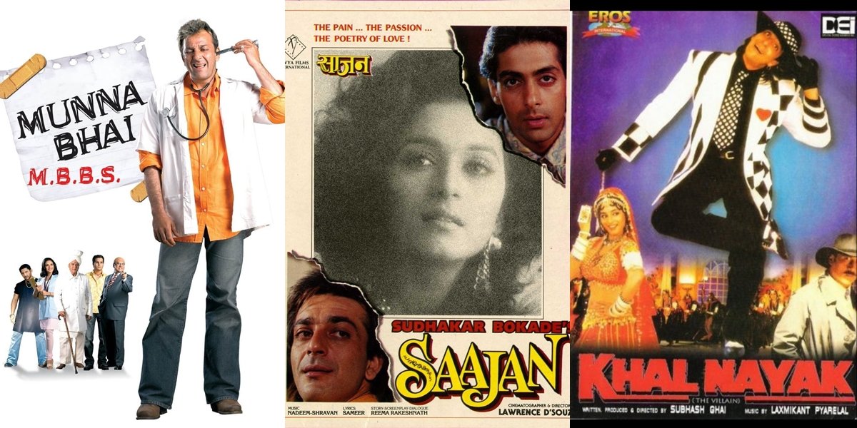 From Gangster to Hero, 8 Best Films of Sanjay Dutt Throughout His Career in Bollywood