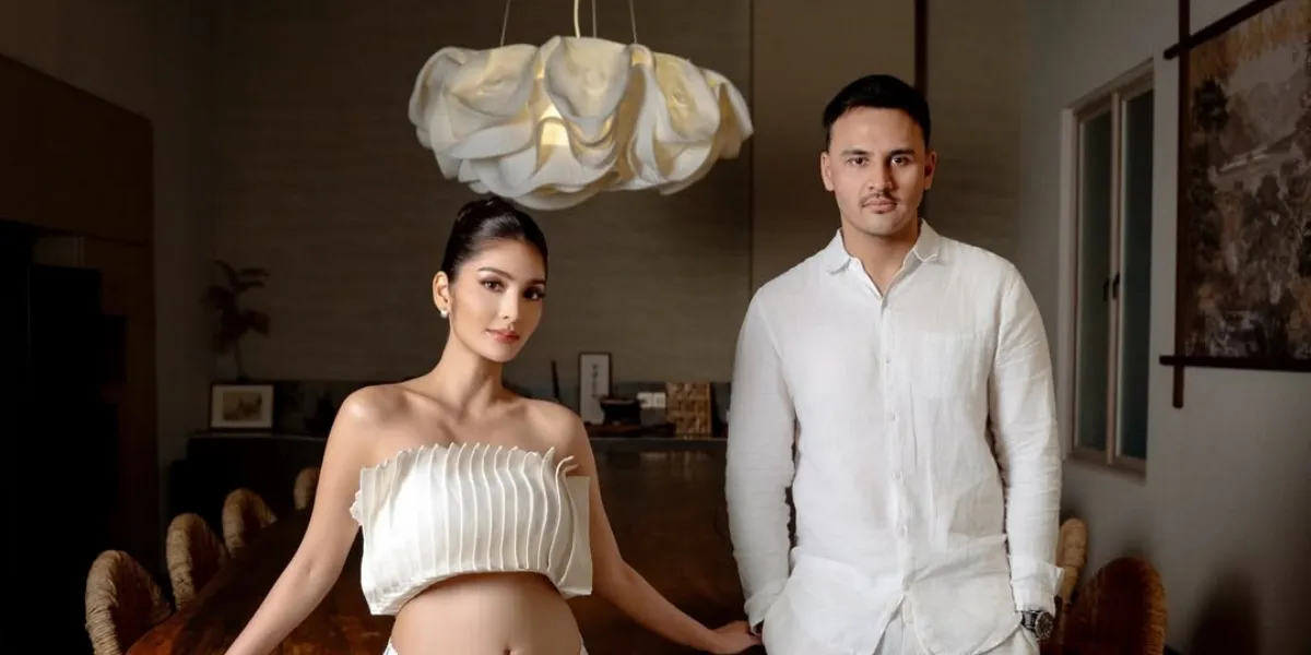 Debi Sagita Announces Pregnancy with First Child, Showcases Baby Bump in Maternity Photoshoot