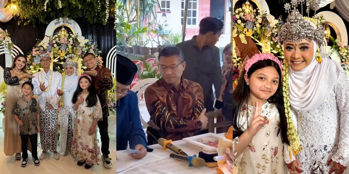 Close to Employees, 10 Photos of Ashanty Attending Sister Arsy's Wedding - Anang Hermansyah as a Witness during the Akad Ceremony