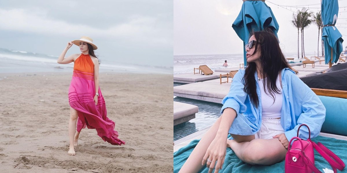 Her Knees Are in the Spotlight Again, Here are 8 Pictures of Momo Geisha Enjoying the Beach Shore, Radiating the Beautiful Aura of a Conglomerate - Netizens: Her Armpits are So Shiny!