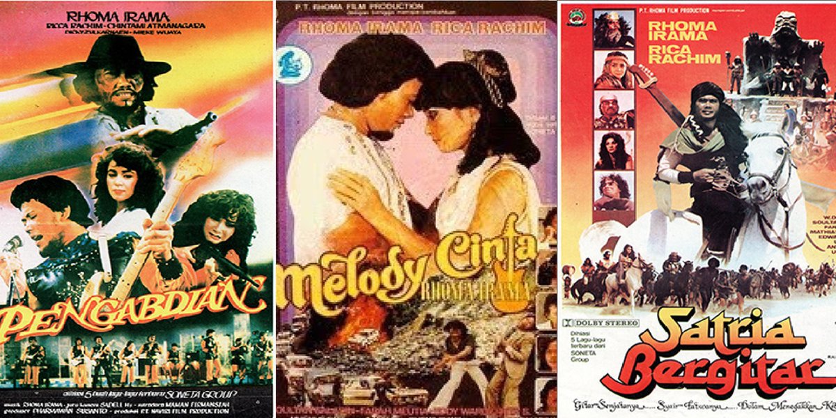 PHOTOS: Top 10 Most Popular Films of Dangdut King Rhoma Irama