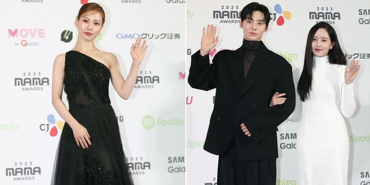Lineup of Korean Actors & Actresses who Attended the 'MAMA Awards 2023' Red Carpet, Hwang Minhyun - Kim So Hyun Holding Hands Again