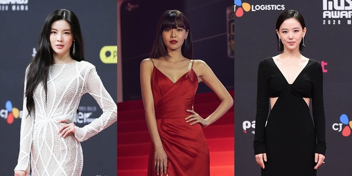 List of Drama Actresses with the Best Dresses at 2020 MAMA, Sooyoung SNSD Wears a High-Slit Dress - Some Show Off Their Back