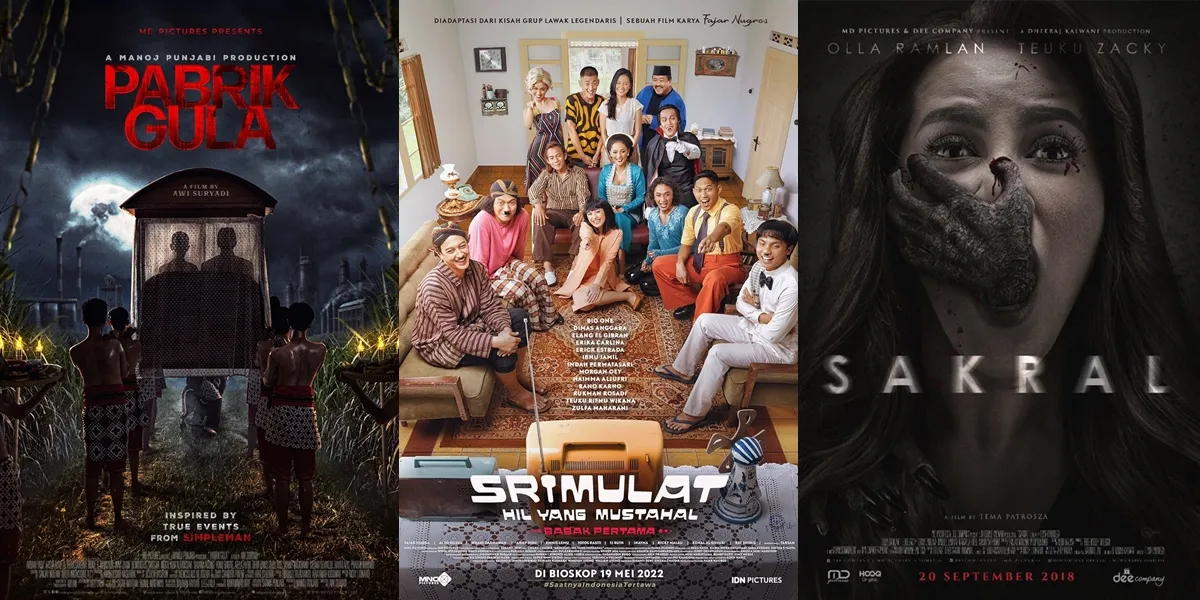 A List of Films Starring Erika Carlina, from 'SAKRAL' to 'PABRIK GULA'