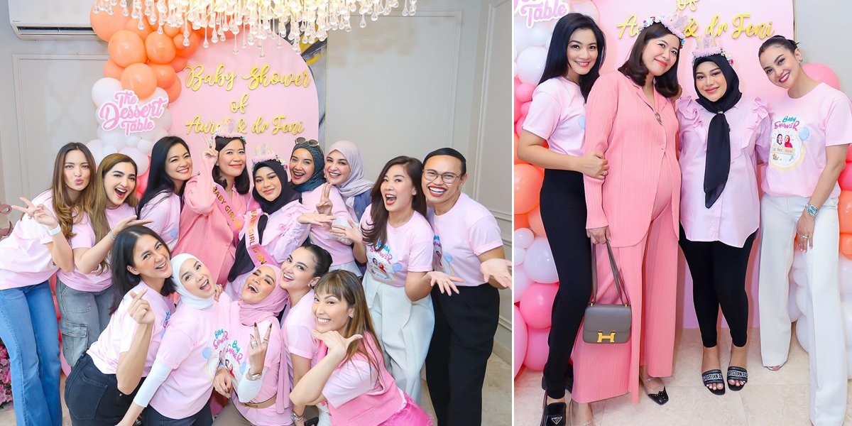 Lineup of Celebrities Attending Geng Cendol's Gathering and Aurel Hermansyah's Surprise Baby Shower
